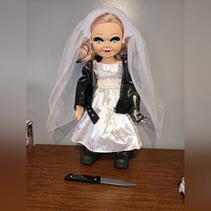Bride Doll with Black Jacket and Boots